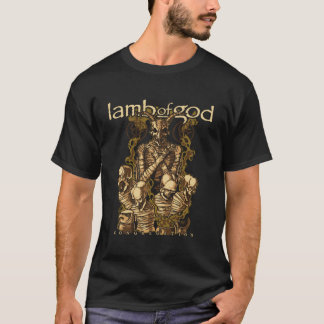 T-shirt Les cendres de l'agneau éveillé du métal lourd amé