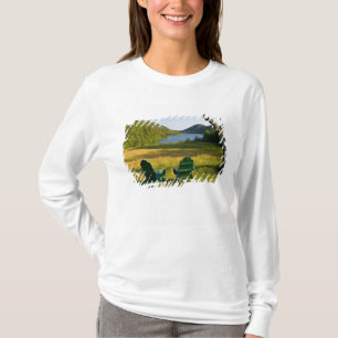 T-shirt Les chaises Adirondack sur la pelouse de la Jordan