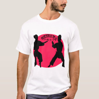 T-shirt Les Challengers de karaté d'Okinawa 沖 縄 空 手 T-shir