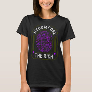 T-shirt Les Champignons Décomposent Les Riches Musulmans S