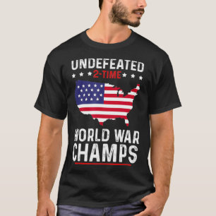 T-shirt Les Champs de la 2e Guerre mondiale 4 juillet