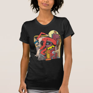 T-shirt Les changements de forme de l'homme en plastique d