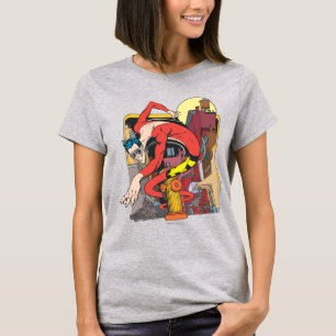 T-shirt Les changements de forme de l'homme en plastique d