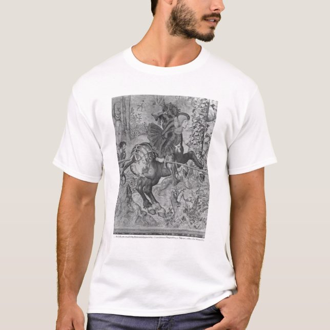 T-shirt Les chasses de Maximilian, Capricorne (Devant)