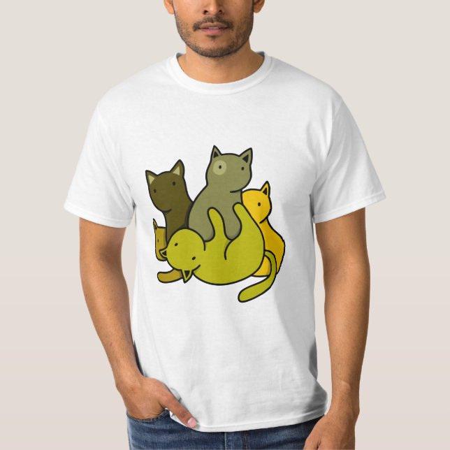 T-shirt Les chatons d'olive (Devant)