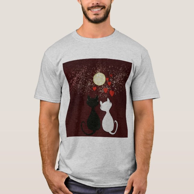 T-shirt Les chats aiment (Devant)