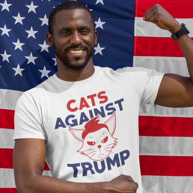 T-shirt Les chats contre Trump (Créateur téléchargé)