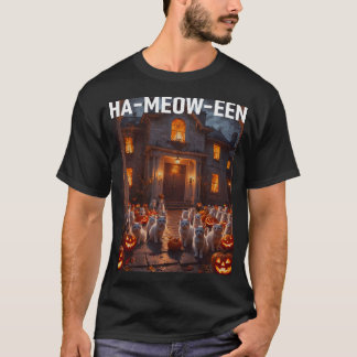 T-shirt Les chats d'Halloween