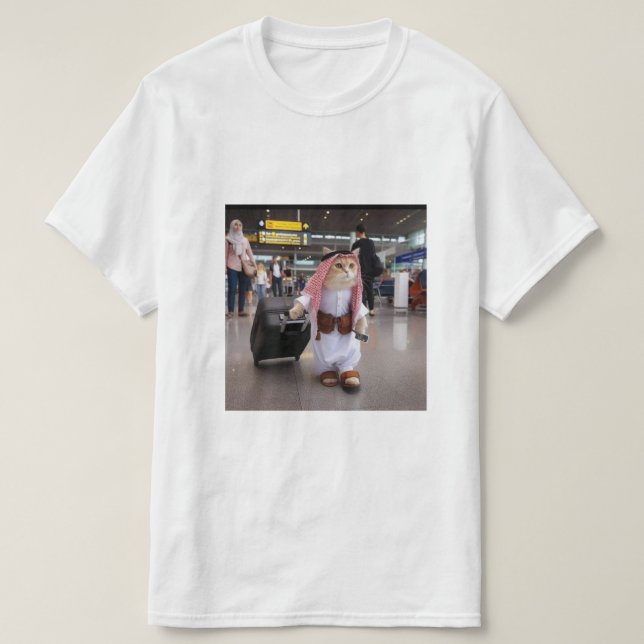 T-SHIRT LES CHATS PARTICPENT (Design devant)