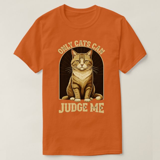 T-shirt Les Chats Peuvent Me Juger (Design devant)