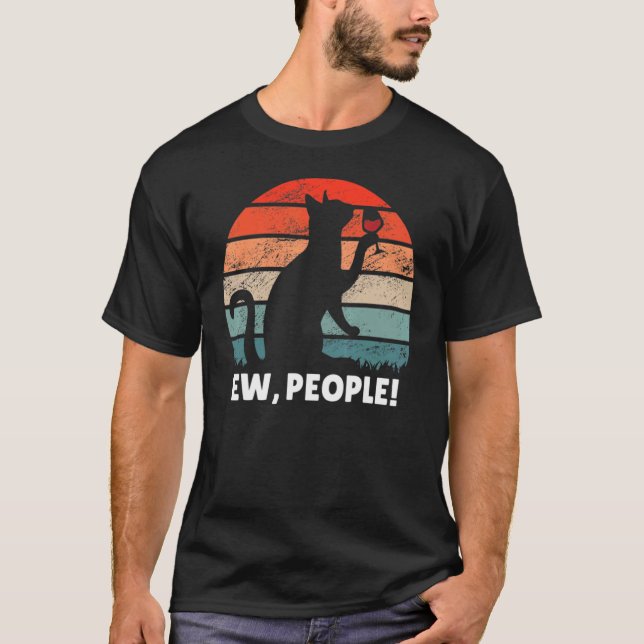 T-shirt Les chats règnent sur le monde (Devant)