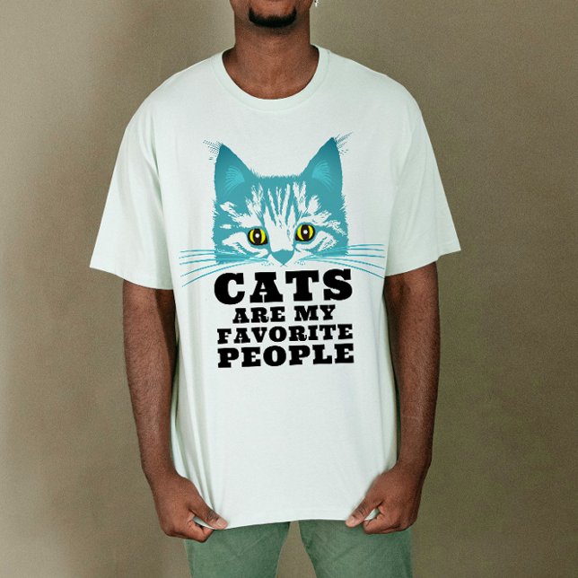 T-shirt Les chats sont mes personnes préférées cool grumpy (Créateur téléchargé)