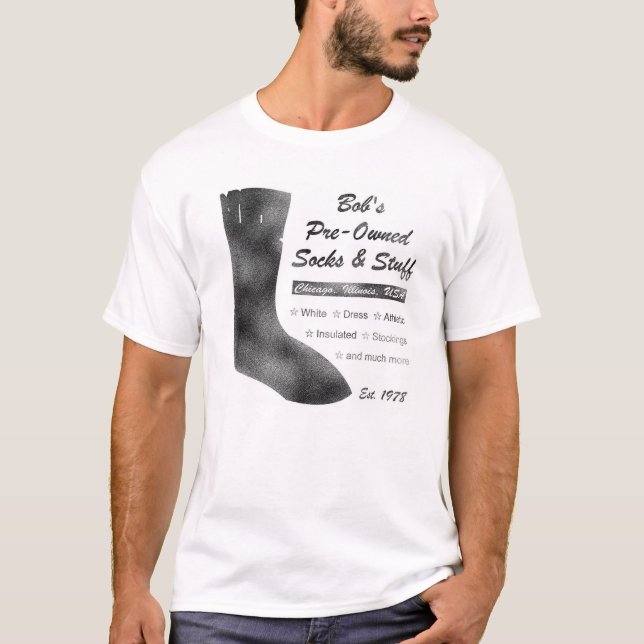 T-shirt Les chaussettes Pré-Possédées et la substance de (Devant)