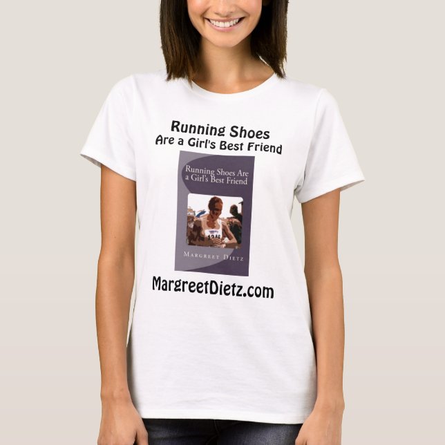 T-shirt Les chaussures de course sont le meilleur ami (Devant)
