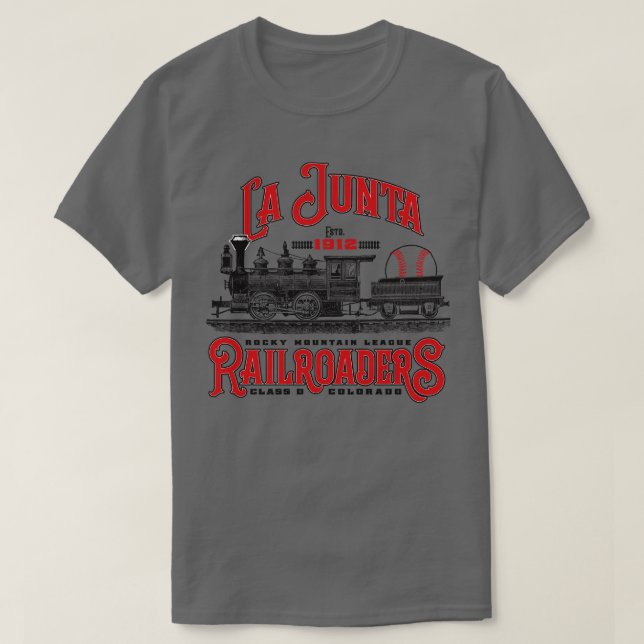 T-shirt Les chemins de fer de La Junta (Design devant)