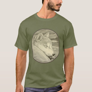 T-shirt Les chemises de Shiba Inu ont personnalisé des