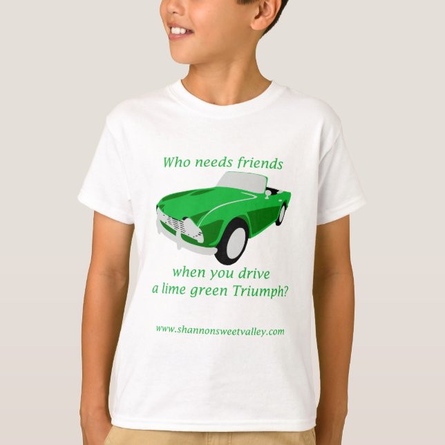 T-shirt Les chemises des enfants de Triumph (Devant)