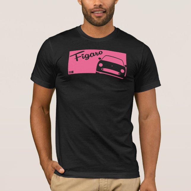 T-shirt Les chemises des hommes de Figaro (Devant)