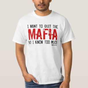 T-shirt Les Chemises des Mafias et Facebook des accros