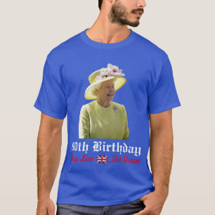 T-shirt Les Chemises du 90e anniversaire de la Reine
