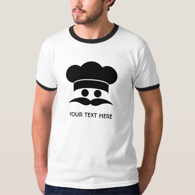 T-shirt Les chemises faites sur commande de CHEF - (Devant)