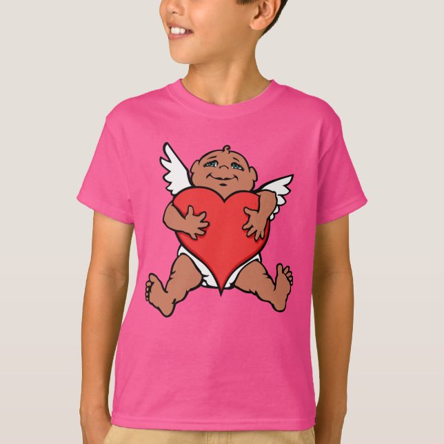 T-shirt Les Chemises Saint Valentin des enfants Les Chemis (Devant)
