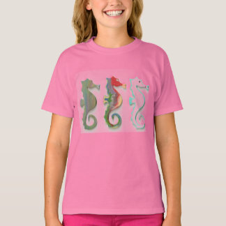 T-SHIRT LES CHEVAUX DE MER EN PANNEAU