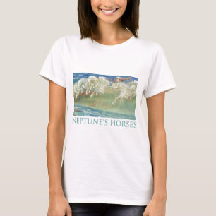 T-SHIRT LES CHEVAUX DE NEPTUNE MONTENT LES VAGUES