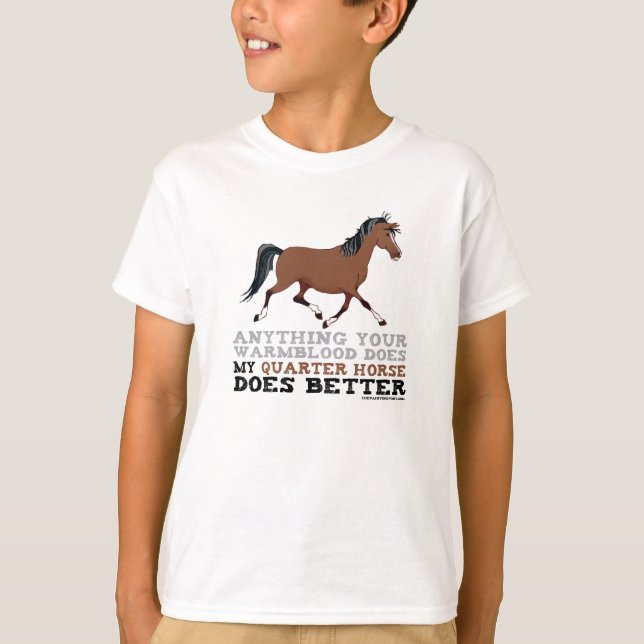 T-shirt Les Chevaux De Quartier Le Font Mieux (Devant)