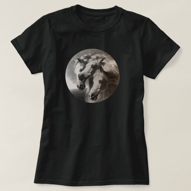 T-shirt Les chevaux du pharaon (Design devant)