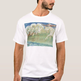 T-SHIRT LES CHEVAUX DU ROI NEPTUNE MARCHENT LES VAGUES
