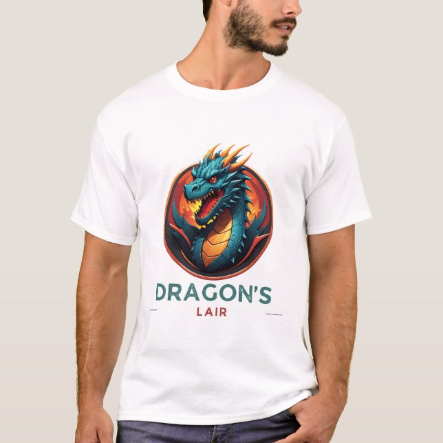 T-shirt Les cheveux de Dragon (Devant)