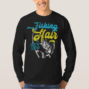 T-shirt Les Cheveux De Pêche Ne S'Intéressent Pas Aux Homm