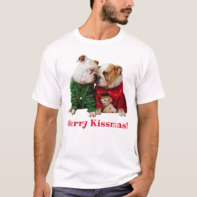 T-shirt Les chiens errants de Noël (Devant)