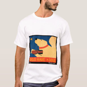 T-shirt Les chiens ont une âme - Stephen Huneck