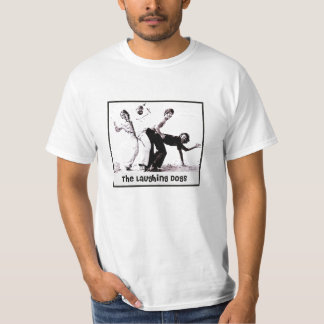 T-shirt Les chiens riants à la plage de hot-dog