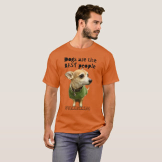T-shirt Les chiens sont les MEILLEURES personnes Carlos B.