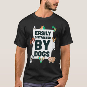 T-shirt Les CHIENS sont les meilleurs Amoureux de les chie
