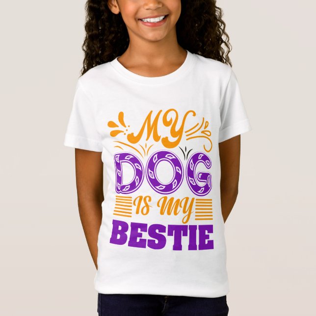 T-Shirt Les chiens sont mes meilleurs amis drôle de devis  (Devant)