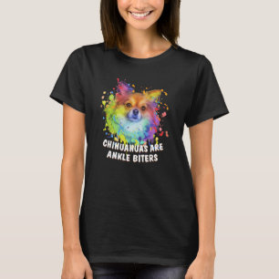 T-shirt Les chihuahuas sont des mordus de cheville Humour