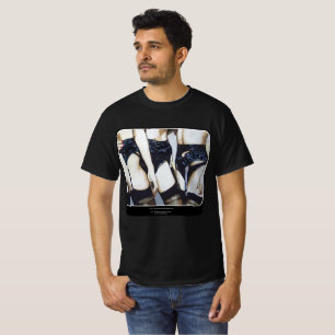 T-shirt 'Les choses arrivent' Peinture sur un