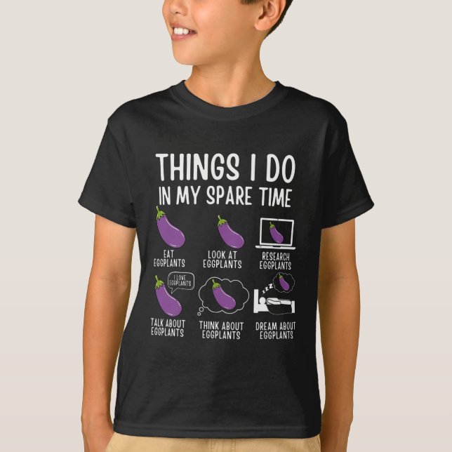 T-shirt Les Choses Que Je Fais Dans Mon Temps De Rechange  (Devant)