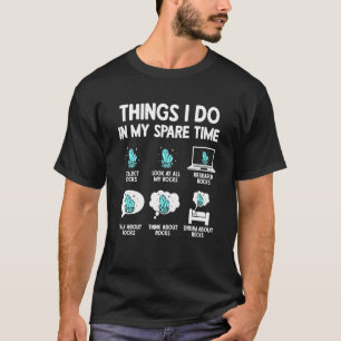 T-shirt Les Choses Que Je Fais Dans Mon Temps De Secours R