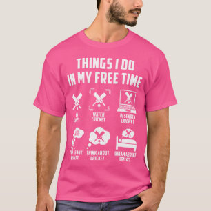 T-shirt Les Choses Que Je Fais Dans Mon Temps Libre Regard