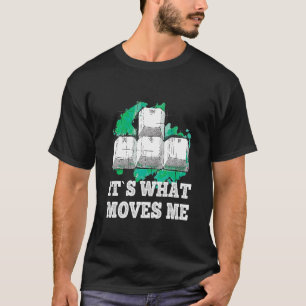 T-shirt Les Choses Qui Me Déplacent Étaient Clavier De Jeu