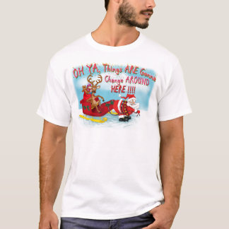 T-shirt Les choses vont changer ici