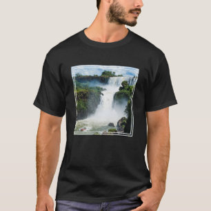 T-shirt Les Chutes D'Iguazu Entourées Par La Jungle