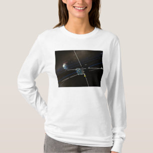 T-shirt Les cinq engins spatiaux THEMIS en orbite