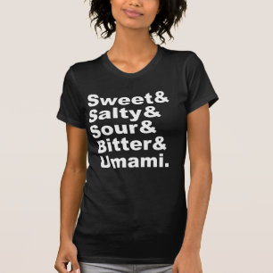 T-shirt Les cinq goûts Aiguille aigre-salée douce & Umam