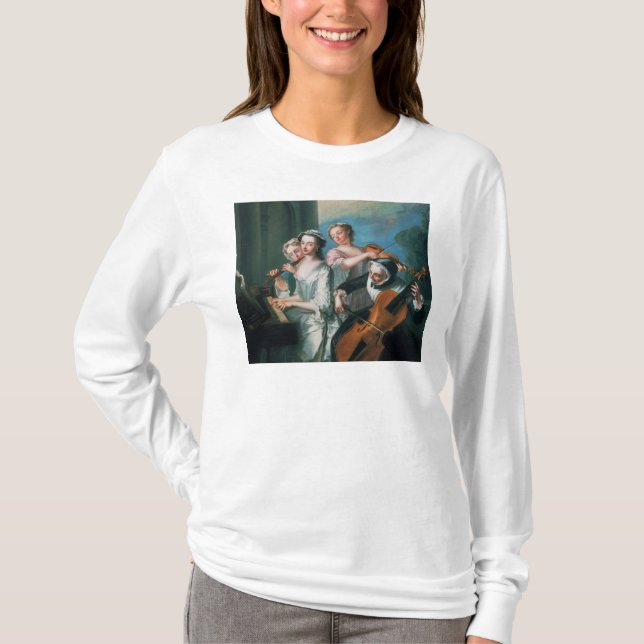 T-shirt Les cinq sens (Devant)